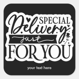 Sonderaufkleber Quadratischer Aufkleber