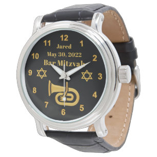 Sonderauftrag Bar Mitzvah Watch, Euphonium Theme Armbanduhr