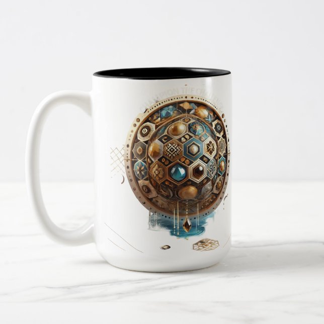 Sonderausführung Zweifarbige Tasse (Links)