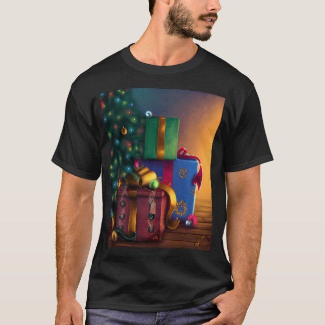 Sonderausgabe - Weihnachtsdrache und T-Shirt (Vorderseite)