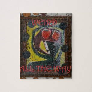 Sonderbar vollständig auf Außenseiter-Kunst - Puzzle