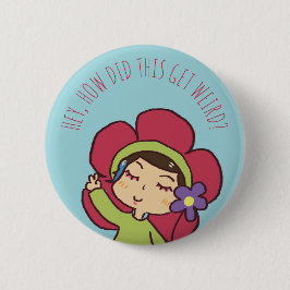 Sonderbare Erfahrung auf dem Internet-Knopf Button