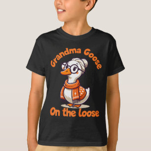 Sonderbare Gänse Kreationen Lustige Oma Gänse Auf  T-Shirt