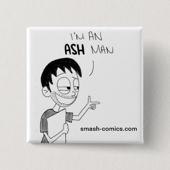 Sonderbarer Kunden-Knopf Button (Vorderseite)