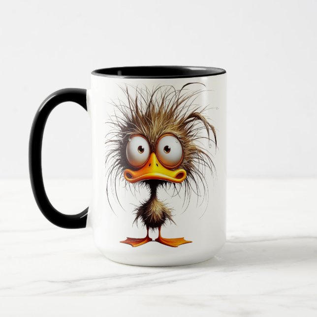 Sonderbarer Vogel Tasse (Links)