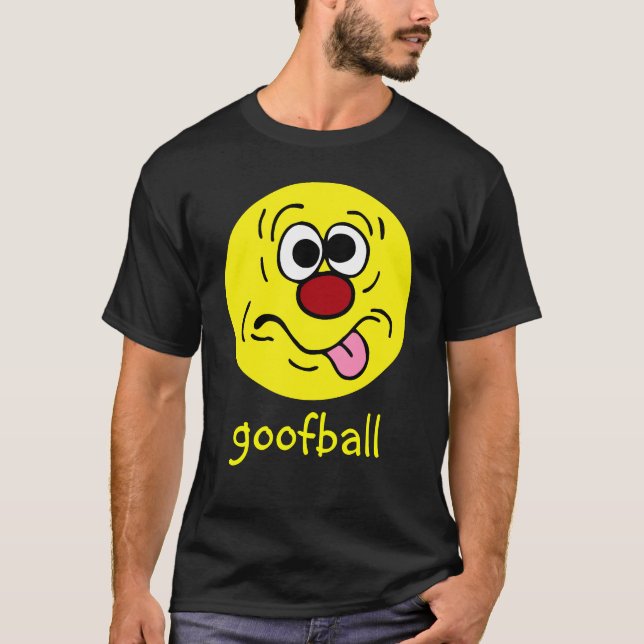 Sonderbares Gesicht Grumpey T-Shirt (Vorderseite)