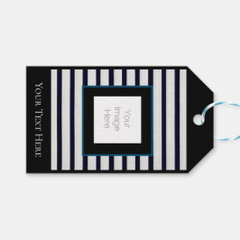 Sonderbearbeitung für das Schwarzweiß-Foto mit Tag Geschenkanhänger