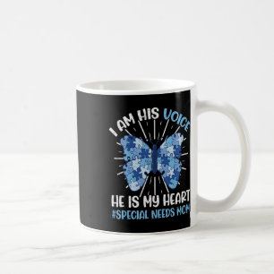 Sonderbedarf-Mutter Ich bin seine Stimme Er ist me Kaffeetasse