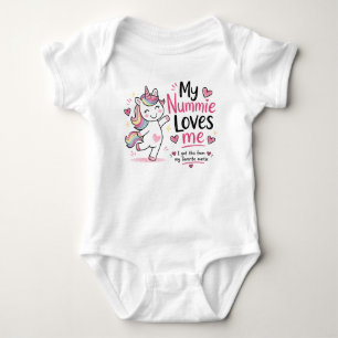 Sonderbestellung anpassbares Einhorn-Baby-Bodysuit Baby Strampler