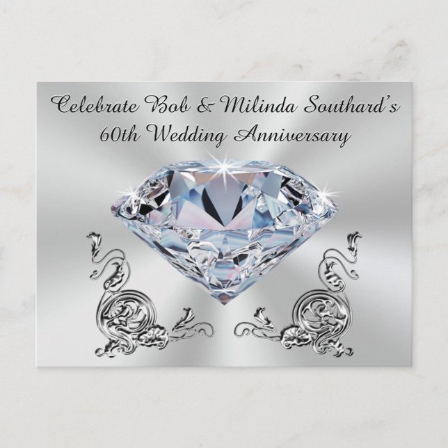 Sonderbestellung für Postkarten zum 60. Jubiläum (Vorderseite)