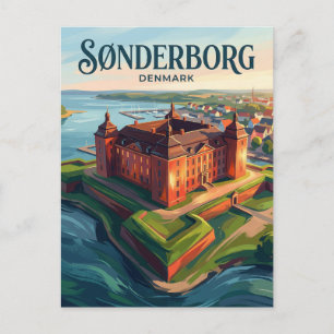 Sønderborg Schloss Dänemark Postkarte