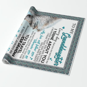 Sonderbrief an meine Großmutter von Oma Geschenkpapier