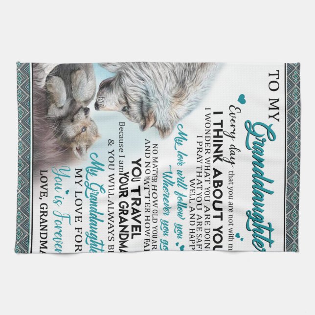 Sonderbrief an meine Großmutter von Oma Geschirrtuch (Horizontal)