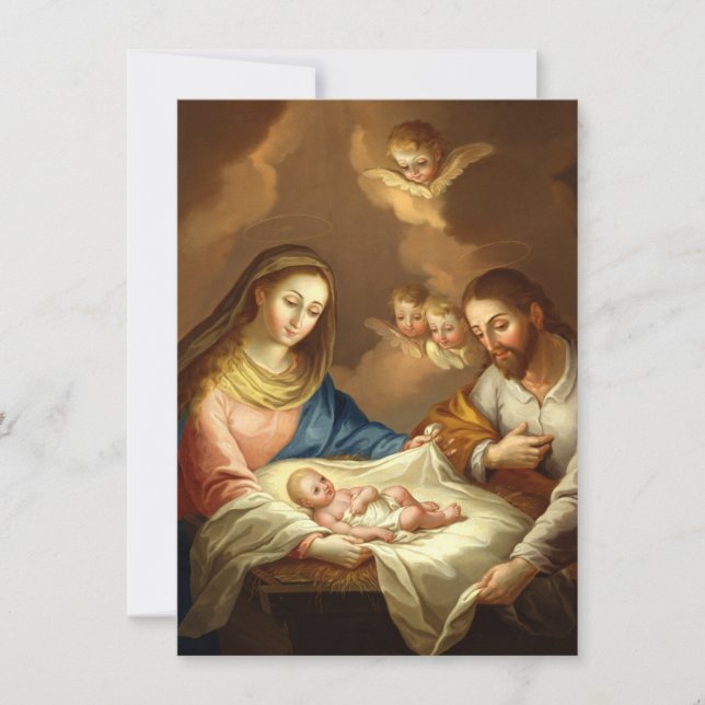 Sondereinladungen "La Natividad" Einladung (Vorderseite)