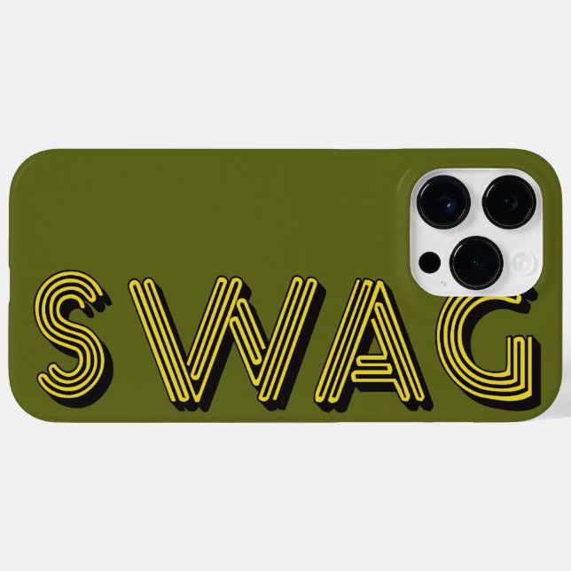 Sonderfall SWAG iPhone Case-Mate iPhone Hülle (Rückseite (Horizontal))