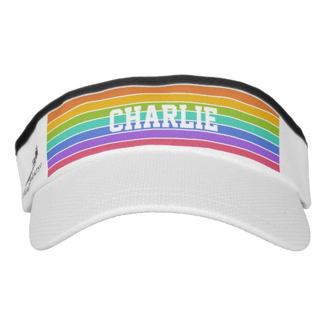 Sonderfarben für Regenbogenfarben Visor (Vorderseite)