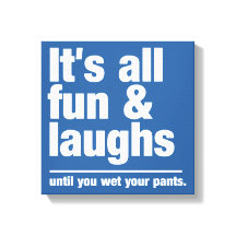 Sonderfarben-Leinwand für FUN & LAUGHS