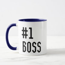 Sondergeschenk für Chef Nummer eins Tasse