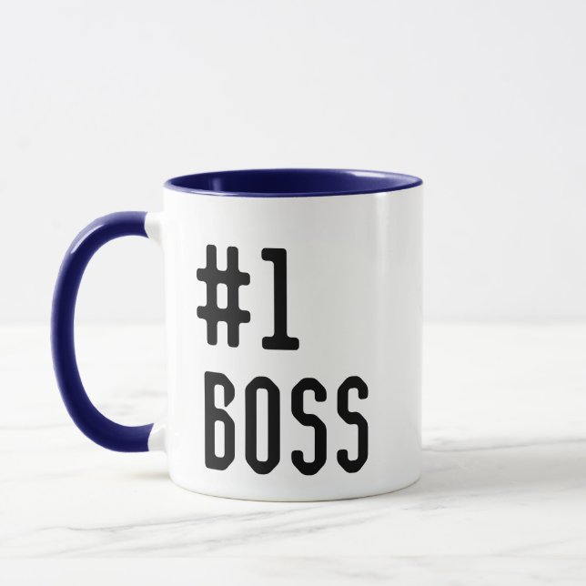Sondergeschenk für Chef Nummer eins Tasse (Links)