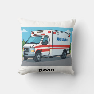 Sondergeschenk für den Krankenwagen Kissen