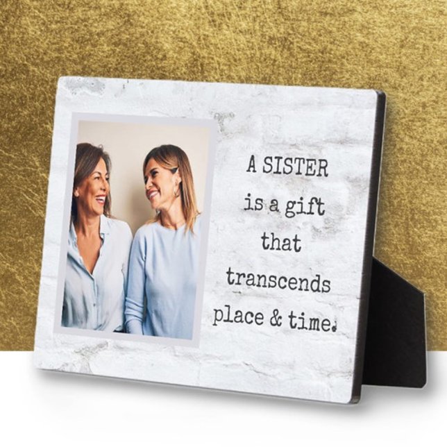 Sondergeschenk! SISTER Foto Plaque mit Easel Fotoplatte (Von Creator hochgeladen)