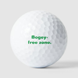 Sondergolfball für die bogey-freie Zone Golfball