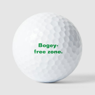 Sondergolfball für die bogey-freie Zone Golfball