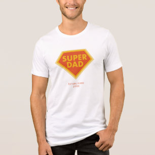 Sonderjahr für Super Vater Tri-Blend Shirt