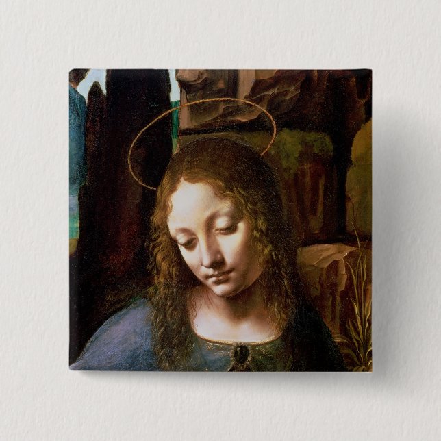 Sonderkommando des Kopfes der Jungfrau Button (Vorderseite)