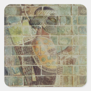 Sonderkommando eines Bogenschützen von einem Quadratischer Aufkleber