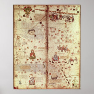 Sonderkommando von Asien vom katalanische Poster