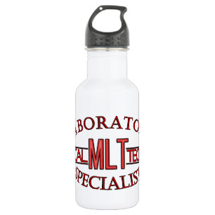 SONDERLABRADOR MLT MEDICAL LABORATORY TECHNICIAN TRINKFLASCHE