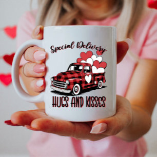 Sonderlieferhugs und Kisses Kaffeetasse
