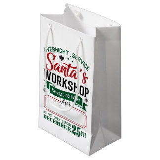 Sonderlieferung für den Santa's Workshop Kleine Geschenktüte