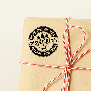 Sonderlieferung für die Luftpost von Nordpol Permastempel