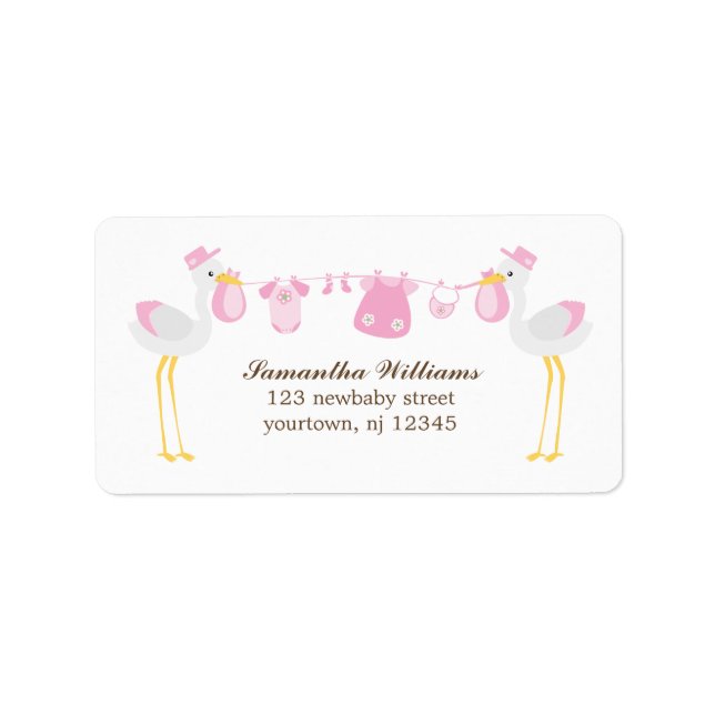 Sonderlieferung {pink} adressaufkleber (Vorne)