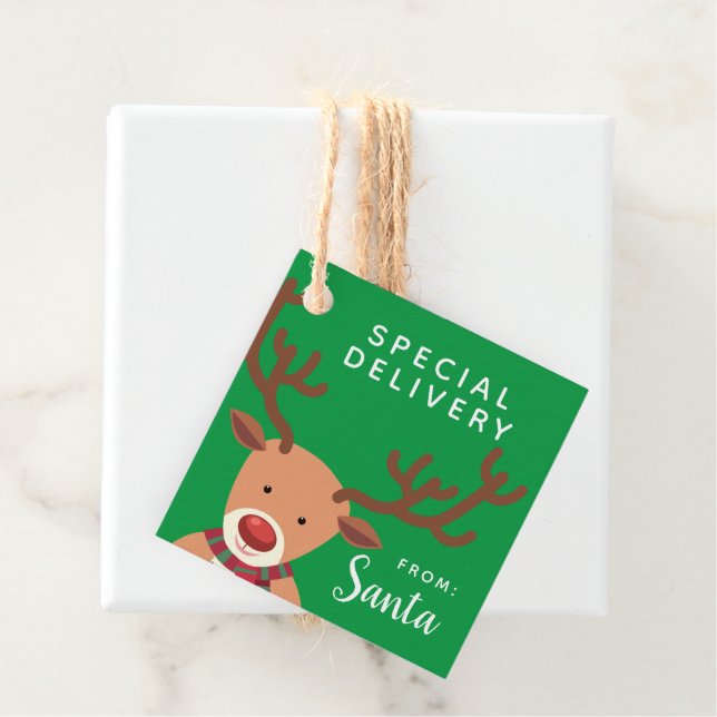 Sonderlieferung vom Santa Geschenkanhänger (Beispiel)