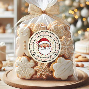 Sonderlieferung von Santa Custom Runder Aufkleber