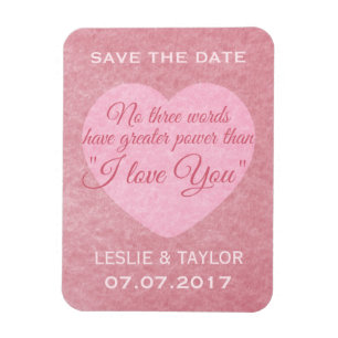 Sondermagnet "I LIEBE YOU" Magnet