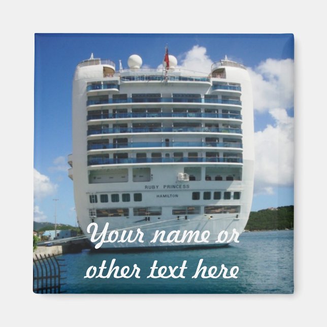 Sondermagnet von Ruby Stern Magnet (Vorne)