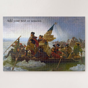 Sondermalerei "Washington Crossing the Delaware" Puzzle