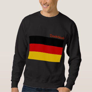 Sondermaßgeschneiderte Flagge Deutschlands Sweatshirt