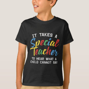 Sonderpädagogik-Lehrer Süße Autismus-Bewusstseins- T-Shirt