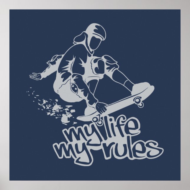 Sonderposter für Skateboards Poster (Vorne)