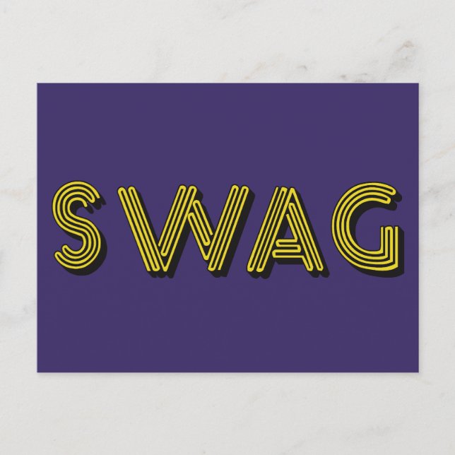Sonderpostkarte SWAG Postkarte (Vorderseite)