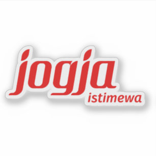 Sonderregion Yogyakarta-Logo, Indonesien Aufkleber