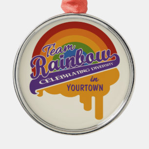 Sonderschmuck von Team Rainbow Ornament Aus Metall
