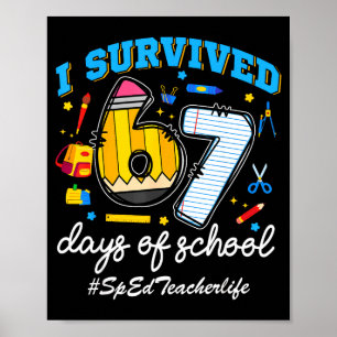 Sonderschulleben Ich überlebte 67 Tage Schule Lust Poster