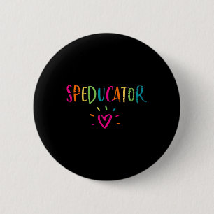Sonderschullehrer - Herz eines Speducators Button