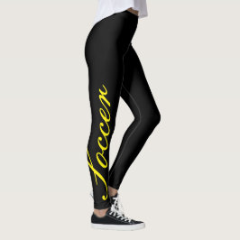 Sondersportfußballfrauen für Mädchen Leggings